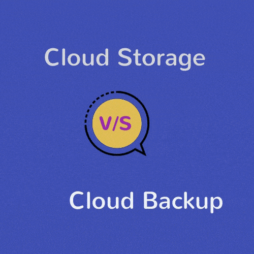 Cloud Storage Versus Cloud Backup